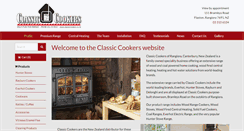 Desktop Screenshot of classiccookers.co.nz